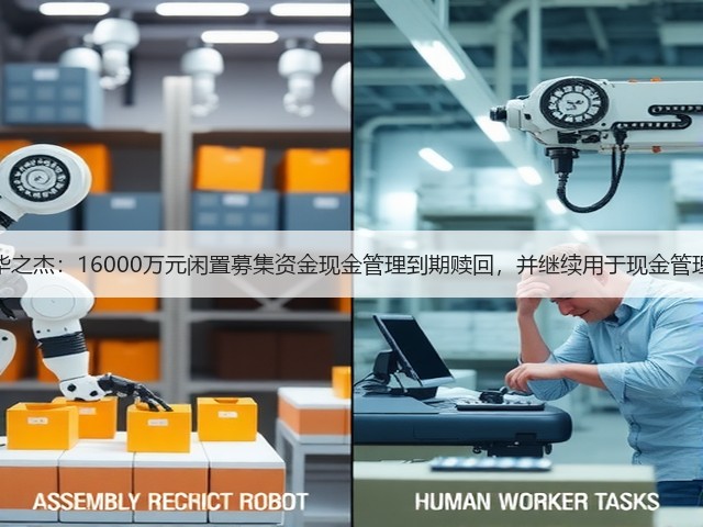 华之杰：16000万元闲置募集资金现金管理到期赎回，并继续用于现金管理(图1)