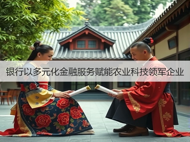 银行以多元化金融服务赋能农业科技领军企业(图2) 银行以多元化金融服务赋能农业科技领军企业(图2)