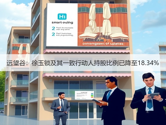 远望谷:徐玉锁及其一致行动人持股比例已降至18.34%(图3) 远望谷:徐玉锁及其一致行动人持股比例已降至18.34%(图3)