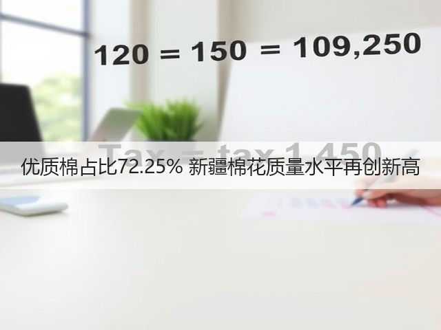 优质棉占比72.25% 新疆棉花质量水平再创新高(图2)