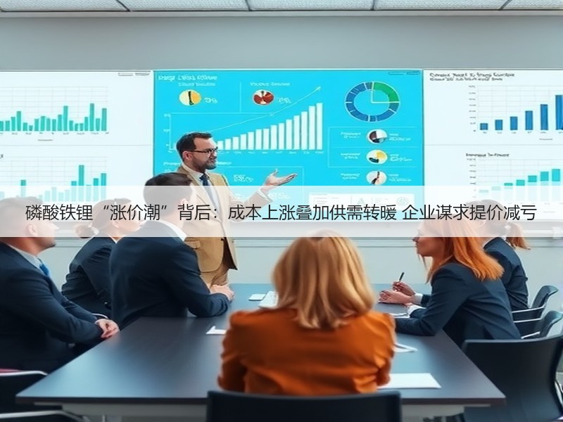 磷酸铁锂“涨价潮”背后：成本上涨叠加供需转暖 企业谋求提价减亏