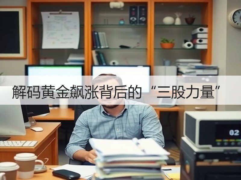 解码黄金飙涨背后的“三股力量”