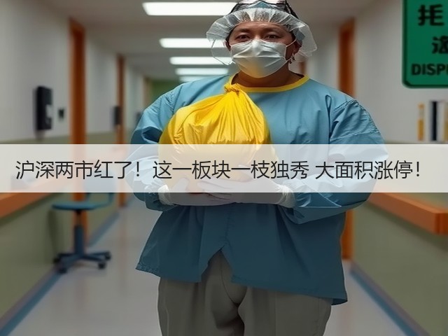 沪深两市红了！这一板块一枝独秀 大面积涨停！(图3)