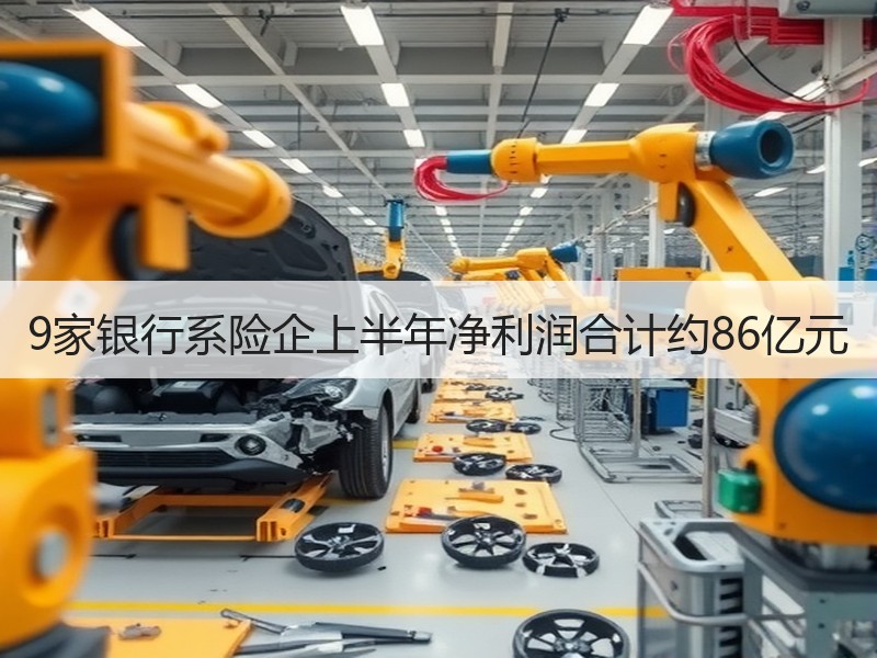 9家银行系险企上半年净利润合计约86亿元