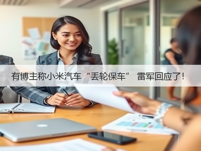 有博主称小米汽车“丢轮保车” 雷军回应了!(图3) 有博主称小米汽车“丢轮保车” 雷军回应了!(图3)