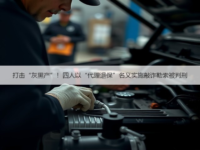 打击“灰黑产”!四人以“代理退保”名义实施敲诈勒索被判刑(图3) 打击“灰黑产”!四人以“代理退保”名义实施敲诈勒索被判刑(图3)