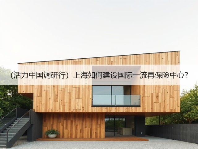 (活力中国调研行)上海如何建设国际一流再保险中心?(图3) (活力中国调研行)上海如何建设国际一流再保险中心?(图3)