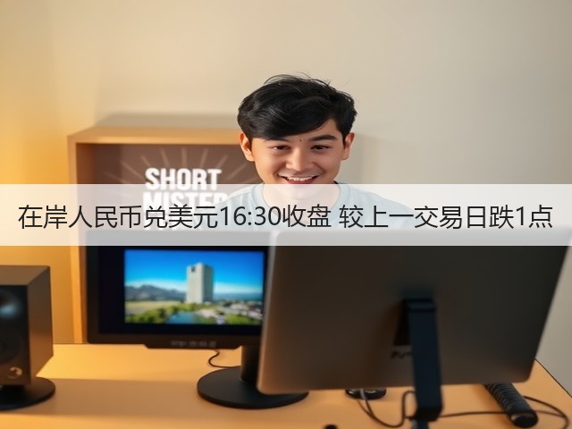 在岸人民币兑美元16:30收盘 较上一交易日跌1点(图2)
