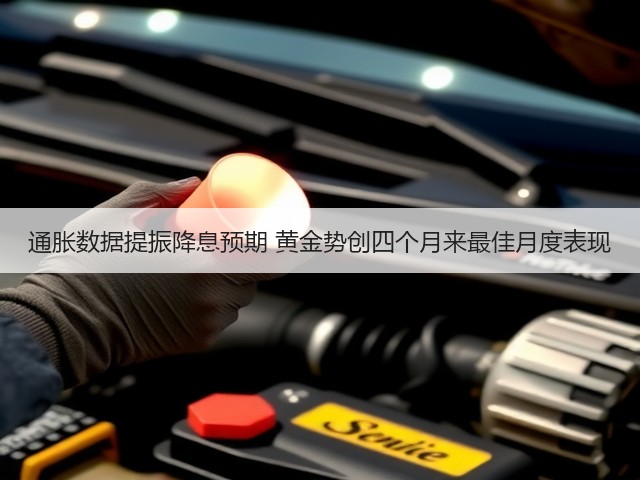 通胀数据提振降息预期 黄金势创四个月来最佳月度表现(图3) 通胀数据提振降息预期 黄金势创四个月来最佳月度表现(图3)