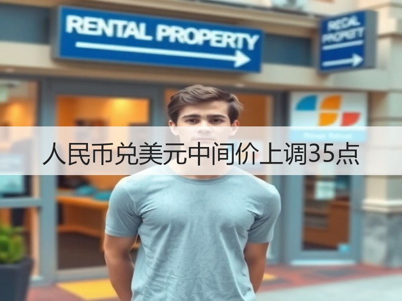 人民币兑美元中间价上调35点