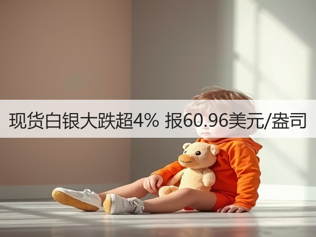 现货白银大跌超4% 报60.96美元/盎司(图3)