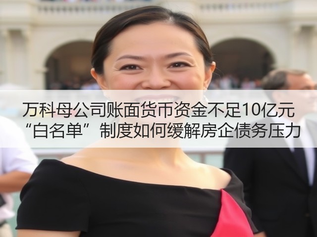 万科母公司账面货币资金不足10亿元 “白名单”制度如何缓解房企债务压力(图2) 万科母公司账面货币资金不足10亿元 “白名单”制度如何缓解房企债务压力(图2)