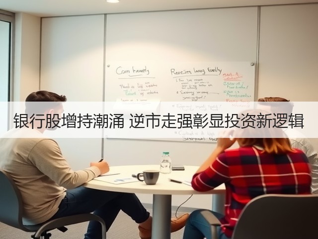 银行股增持潮涌 逆市走强彰显投资新逻辑(图1) 银行股增持潮涌 逆市走强彰显投资新逻辑(图1)