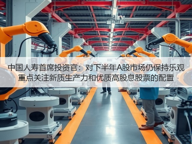 中国人寿首席投资官：对下半年A股市场仍保持乐观 重点关注新质生产力和优质高股息股票的配置(图1)
