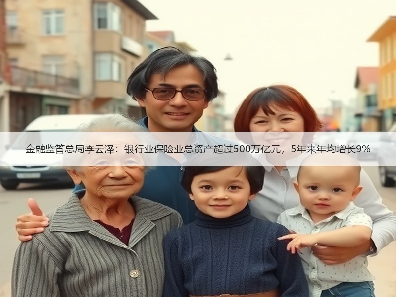 金融监管总局李云泽：银行业保险业总资产超过500万亿元，5年来年均增长9%