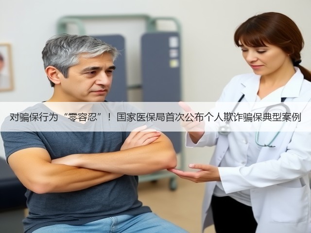 对骗保行为“零容忍”!国家医保局首次公布个人欺诈骗保典型案例(图1) 对骗保行为“零容忍”!国家医保局首次公布个人欺诈骗保典型案例(图1)