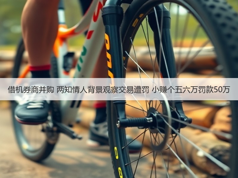 借机券商并购 两知情人背景观察交易遭罚 小赚个五六万罚款50万