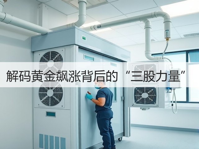 解码黄金飙涨背后的“三股力量”(图2)