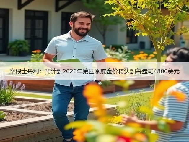 摩根士丹利：预计到2026年第四季度金价将达到每盎司4800美元(图1)