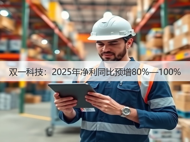 双一科技：2025年净利同比预增80%—100%