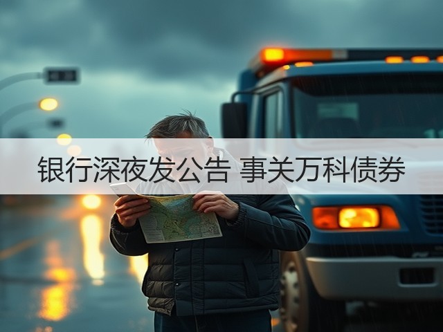 银行深夜发公告 事关万科债券(图3)