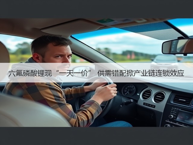 六氟磷酸锂现“一天一价” 供需错配掀产业链连锁效应(图3) 六氟磷酸锂现“一天一价” 供需错配掀产业链连锁效应(图3)