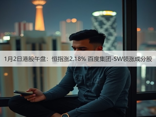 1月2日港股午盘：恒指涨2.18% 百度集团-SW领涨成分股(图1)