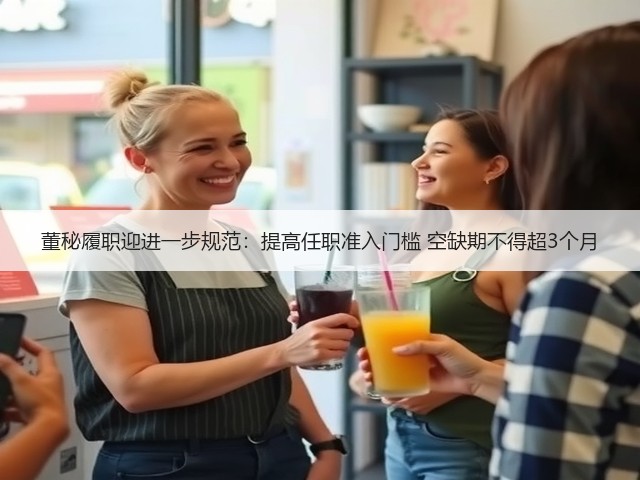 董秘履职迎进一步规范:提高任职准入门槛 空缺期不得超3个月(图2) 董秘履职迎进一步规范:提高任职准入门槛 空缺期不得超3个月(图2)