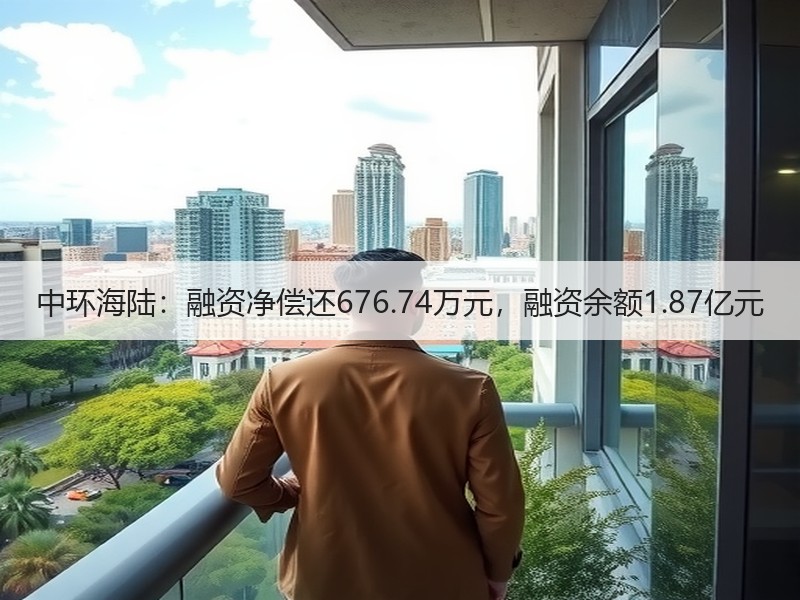 中环海陆：融资净偿还676.74万元，融资余额1.87亿元