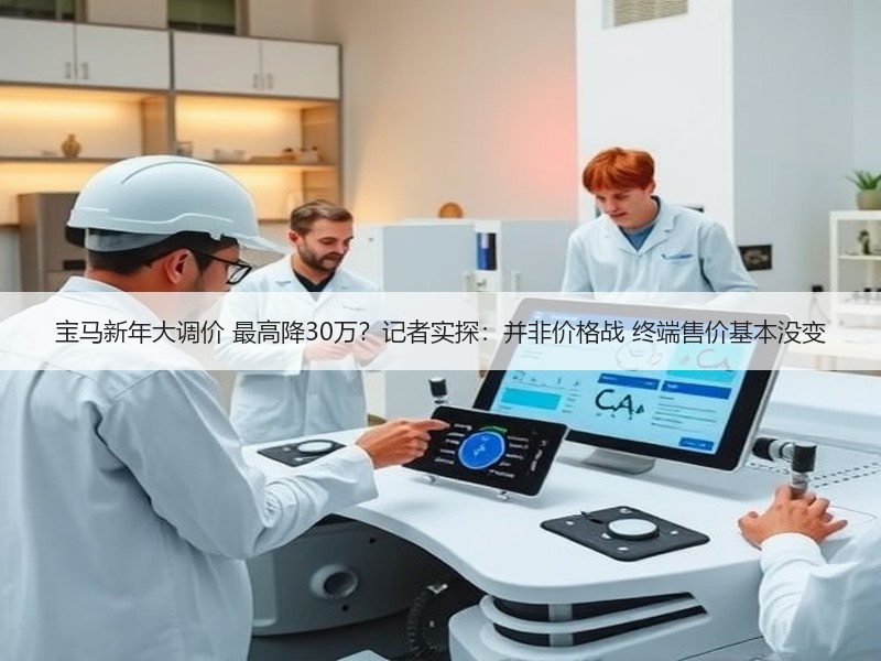 宝马新年大调价 最高降30万？记者实探：并非价格战 终端售价基本没变