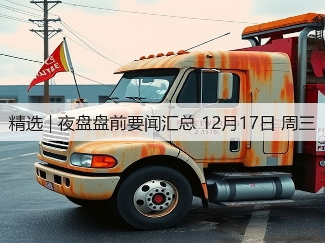 精选 | 夜盘盘前要闻汇总 12月17日 周三(图2)