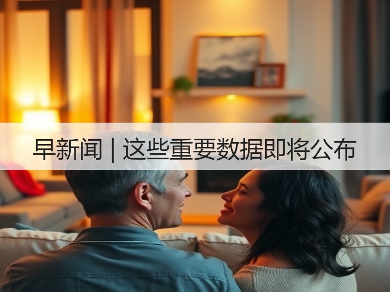早新闻 | 这些重要数据即将公布
