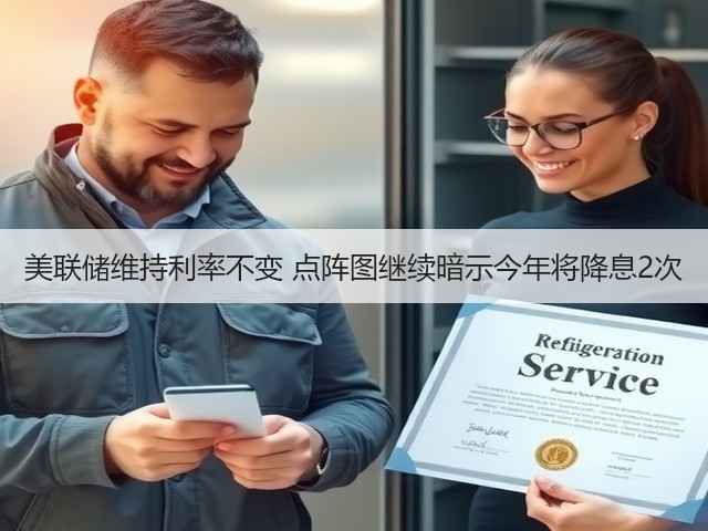 美联储维持利率不变 点阵图继续暗示今年将降息2次(图1) 美联储维持利率不变 点阵图继续暗示今年将降息2次(图1)