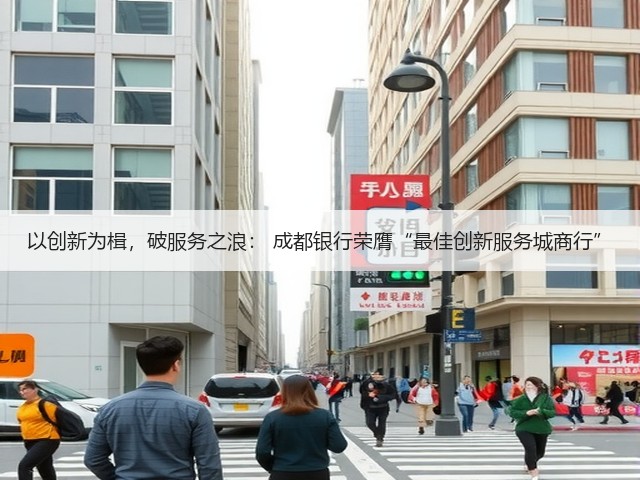 以创新为楫，破服务之浪： 成都银行荣膺“最佳创新服务城商行”(图1)
