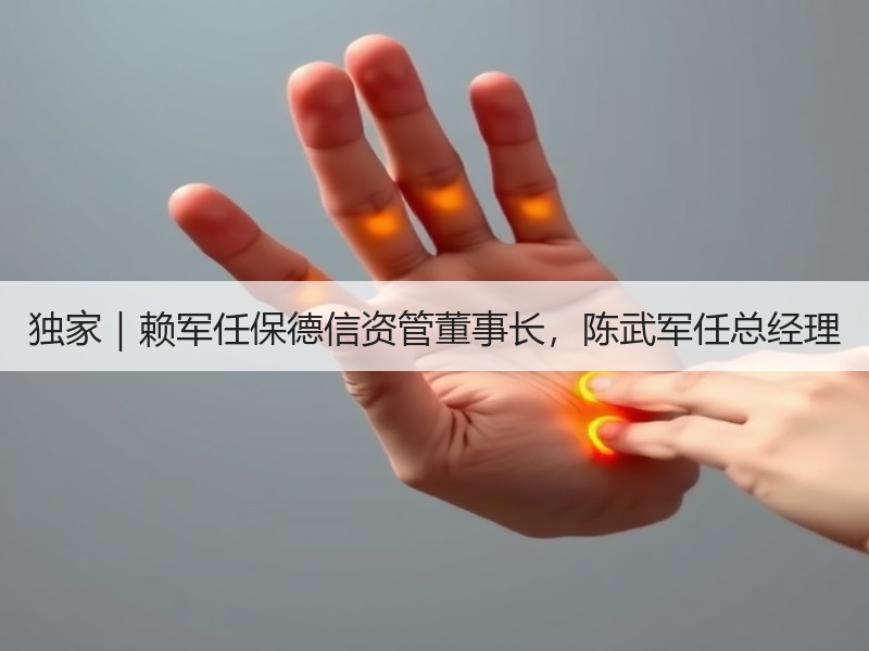独家｜赖军任保德信资管董事长，陈武军任总经理