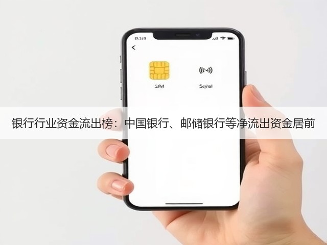 银行行业资金流出榜:中国银行、邮储银行等净流出资金居前(图1) 银行行业资金流出榜:中国银行、邮储银行等净流出资金居前(图1)