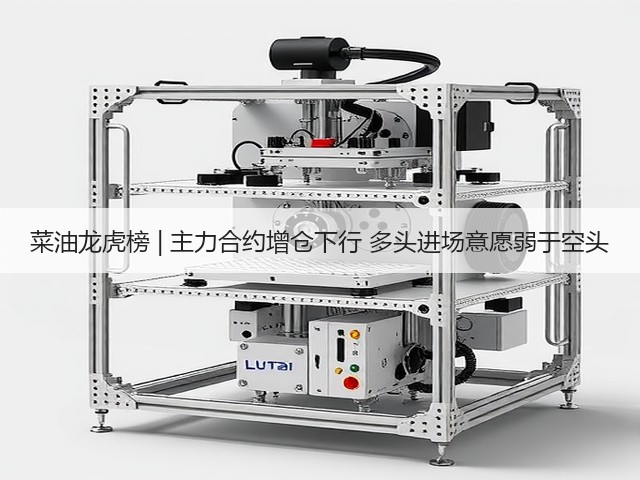 菜油龙虎榜 | 主力合约增仓下行 多头进场意愿弱于空头(图3)