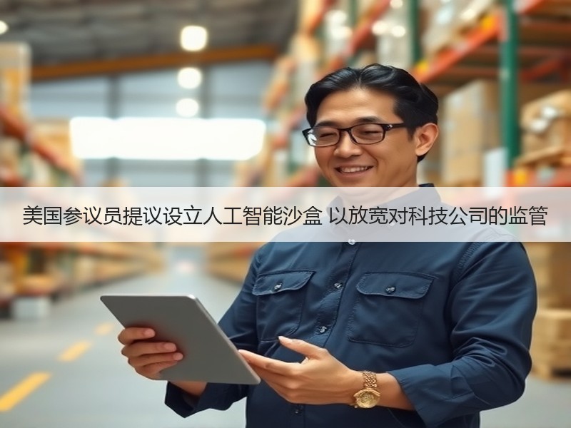 美国参议员提议设立人工智能沙盒 以放宽对科技公司的监管