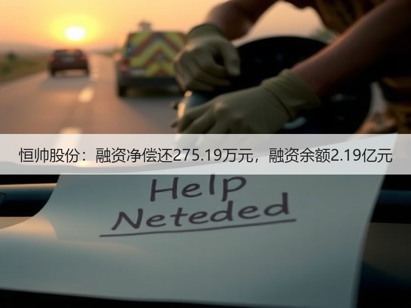 恒帅股份：融资净偿还275.19万元，融资余额2.19亿元