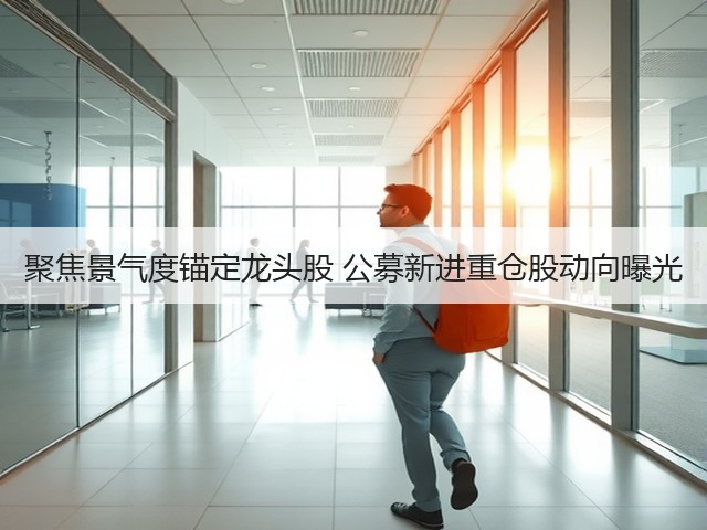 聚焦景气度锚定龙头股 公募新进重仓股动向曝光(图1) 聚焦景气度锚定龙头股 公募新进重仓股动向曝光(图1)