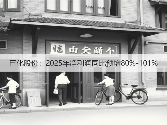 巨化股份：2025年净利润同比预增80%-101%(图3)