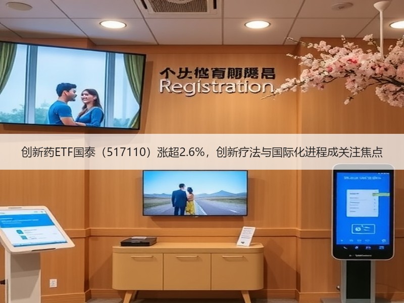创新药ETF国泰（517110）涨超2.6%，创新疗法与国际化进程成关注焦点