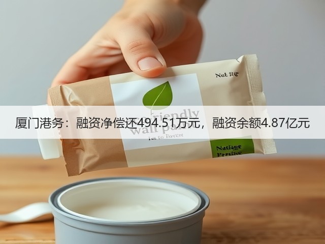 厦门港务:融资净偿还494.51万元,融资余额4.87亿元(图3) 厦门港务:融资净偿还494.51万元,融资余额4.87亿元(图3)