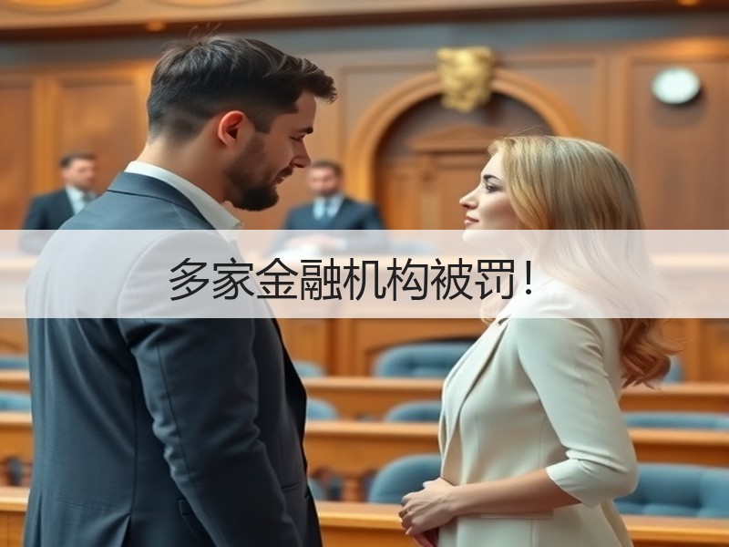 多家金融机构被罚！