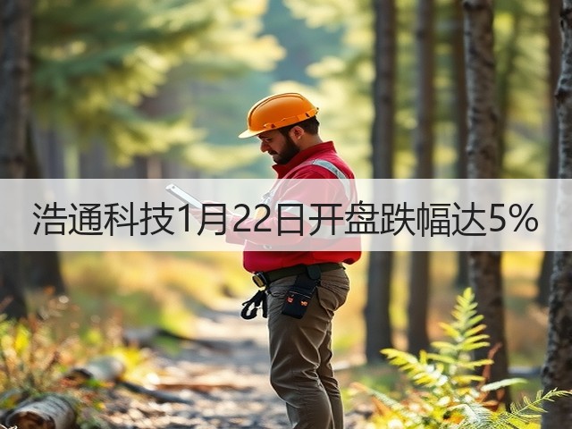 浩通科技1月22日开盘跌幅达5%(图2) 浩通科技1月22日开盘跌幅达5%(图2)