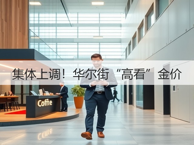 集体上调!华尔街“高看”金价(图1) 集体上调!华尔街“高看”金价(图1)