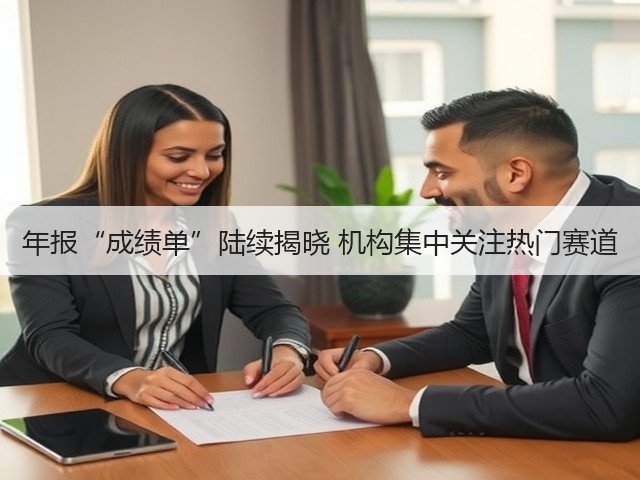年报“成绩单”陆续揭晓 机构集中关注热门赛道(图3) 年报“成绩单”陆续揭晓 机构集中关注热门赛道(图3)