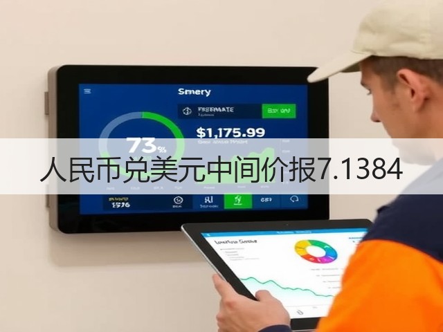 人民币兑美元中间价报7.1384(图2)