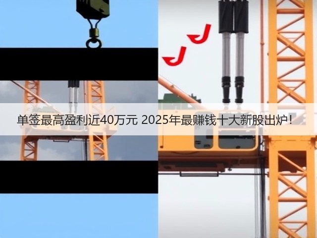 单签最高盈利近40万元 2025年最赚钱十大新股出炉！(图3)