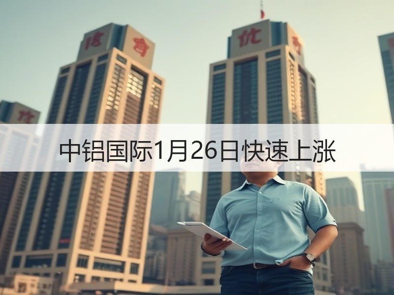中铝国际1月26日快速上涨